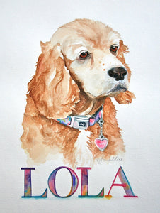 Pet Portraits by Commission